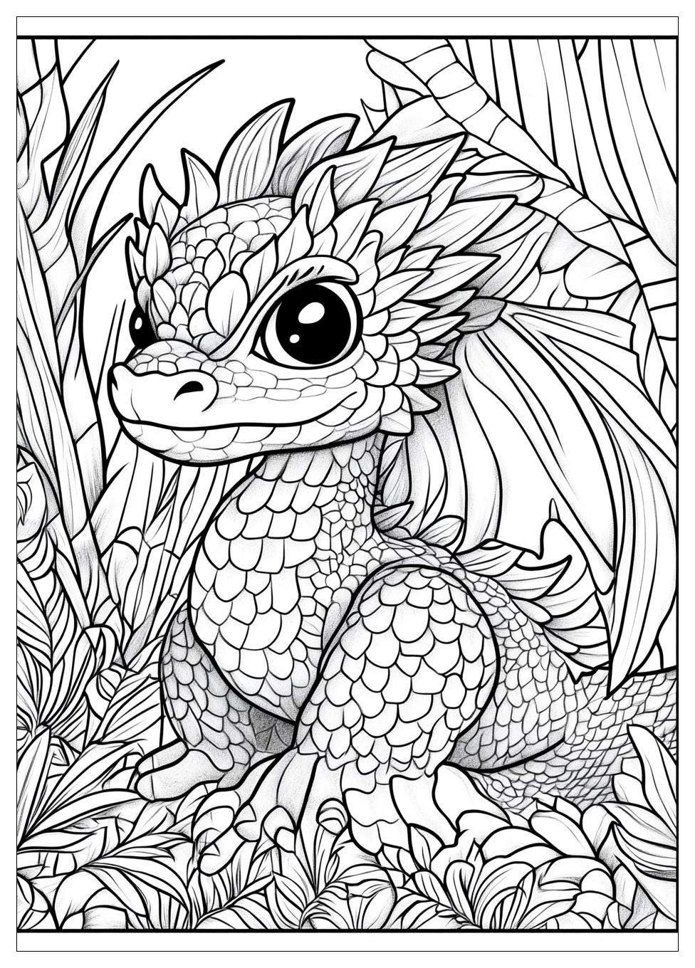 Drache Kokosnuss Ausmalbilder 6