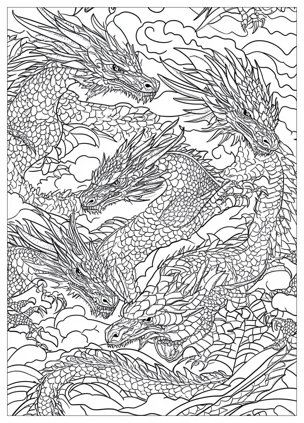 Dragons Ausmalbilder 22