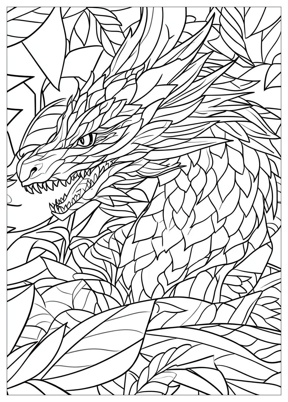 Dragons Ausmalbilder 23