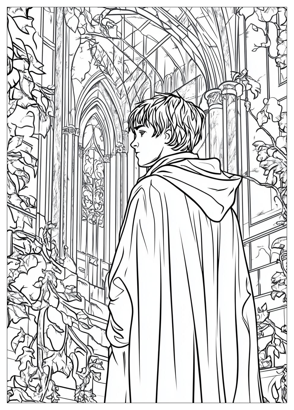 Drucken Harry Potter Ausmalbilder 10