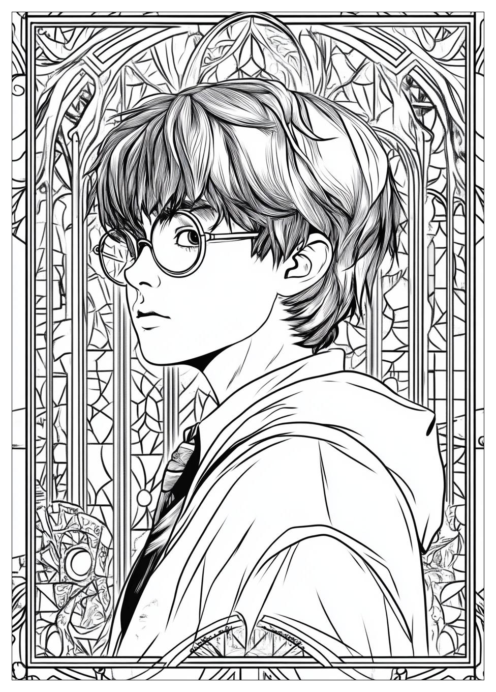 Drucken Harry Potter Ausmalbilder 11