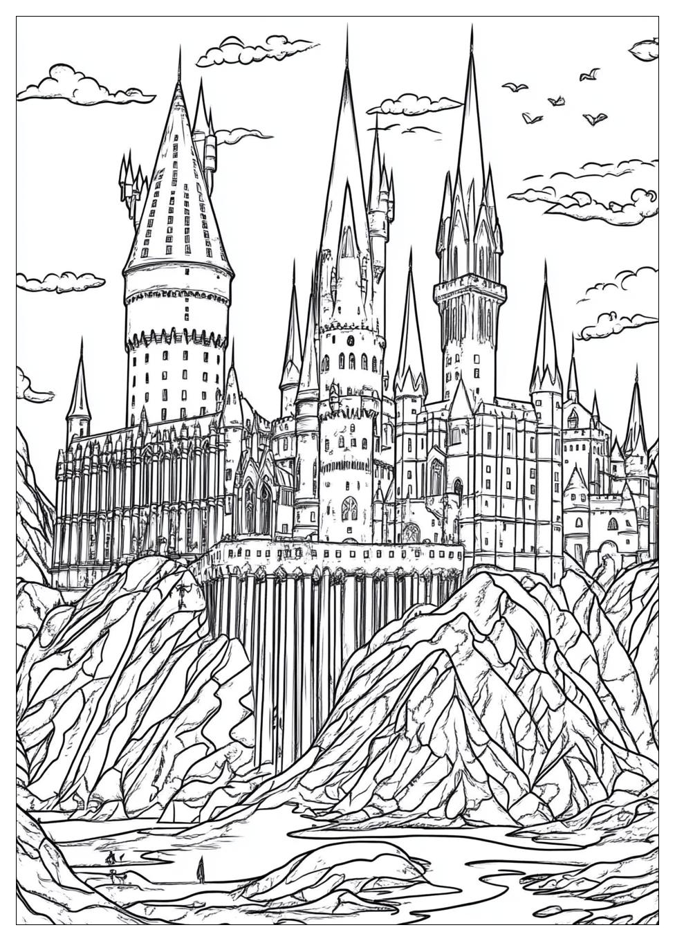 Drucken Harry Potter Ausmalbilder 13