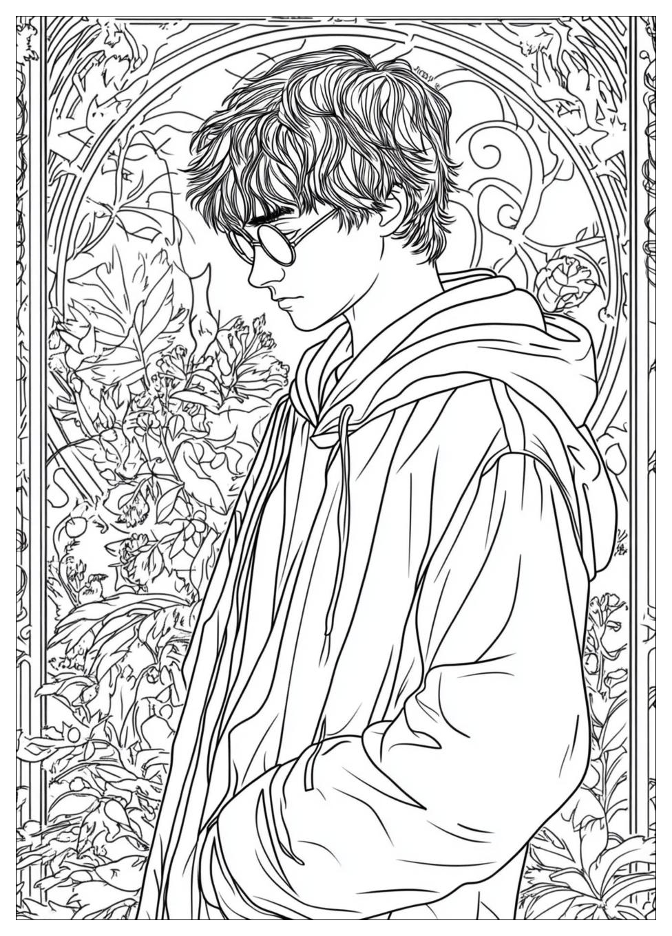 Drucken Harry Potter Ausmalbilder 18