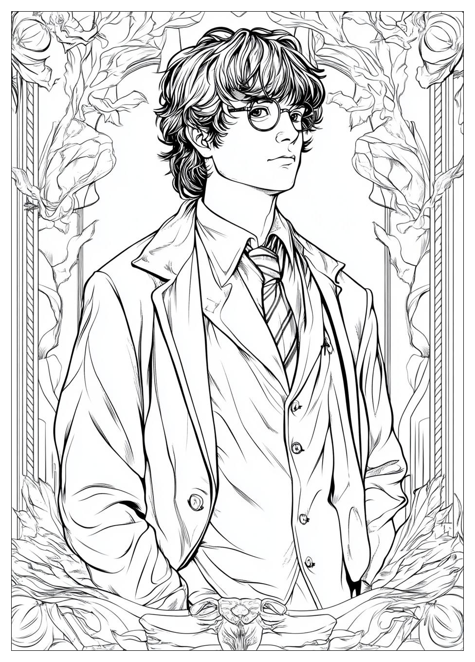 Drucken Harry Potter Ausmalbilder 19