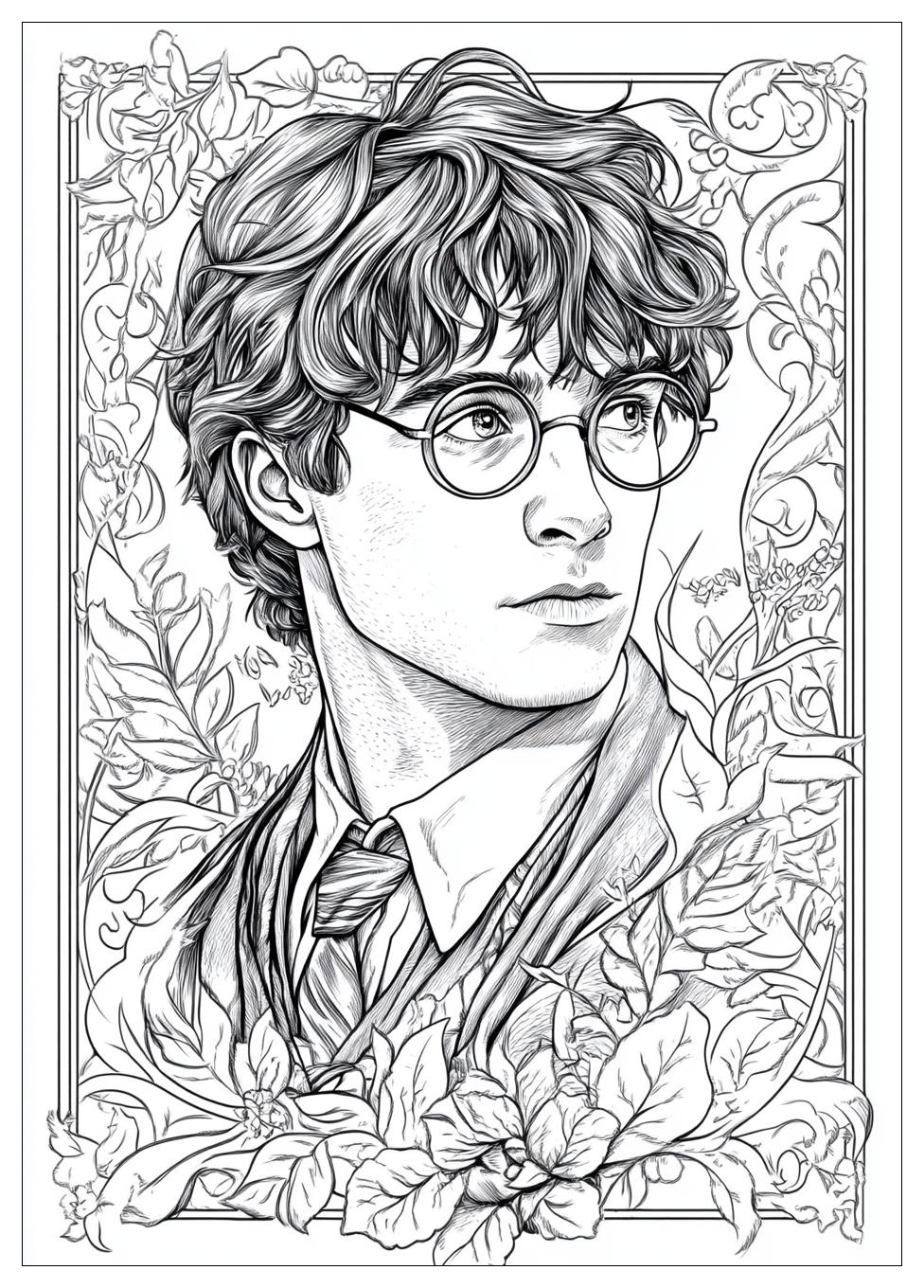 Drucken Harry Potter Ausmalbilder 4