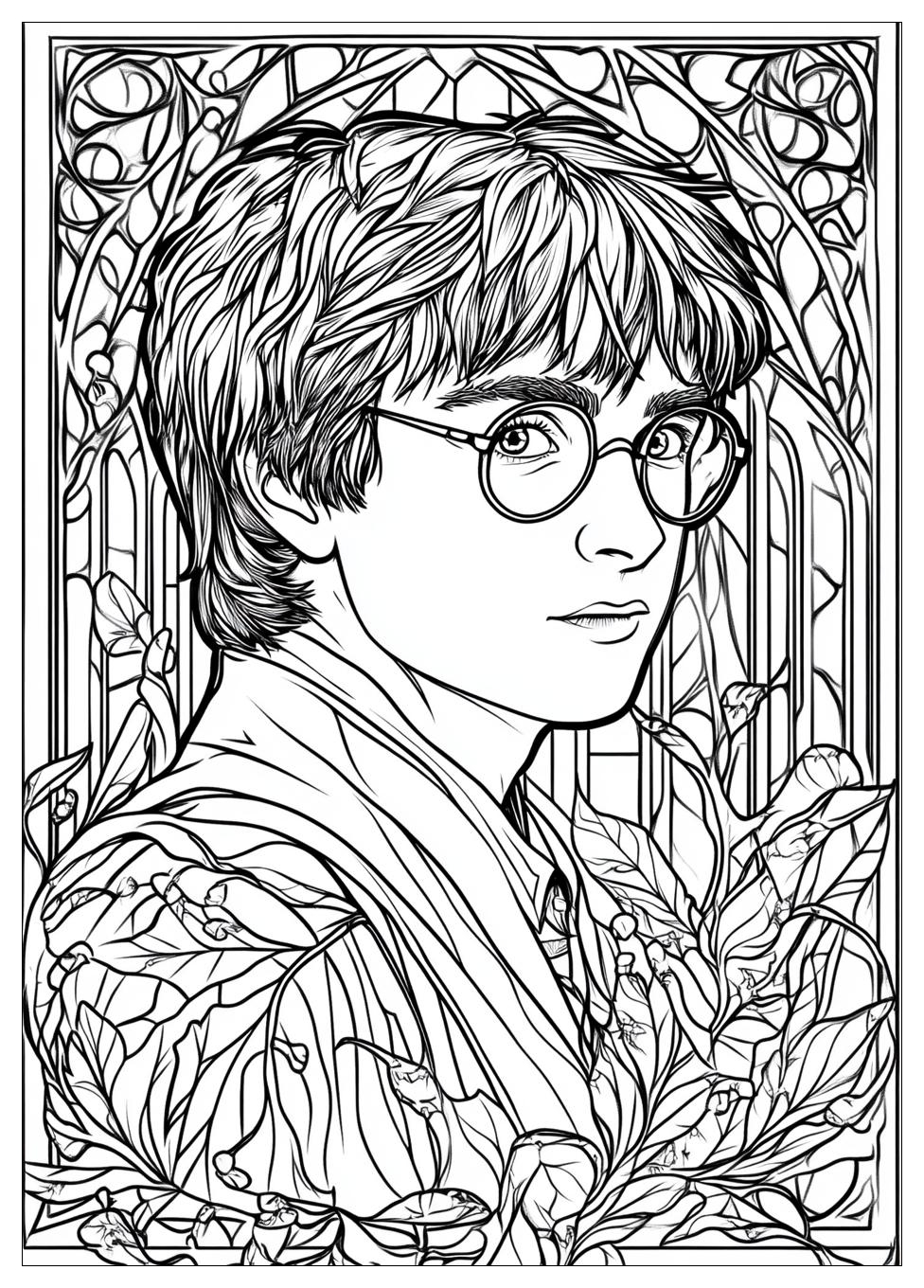 Drucken Harry Potter Ausmalbilder 7