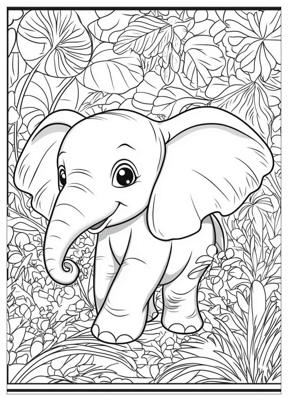 Dumbo Ausmalbilder 1