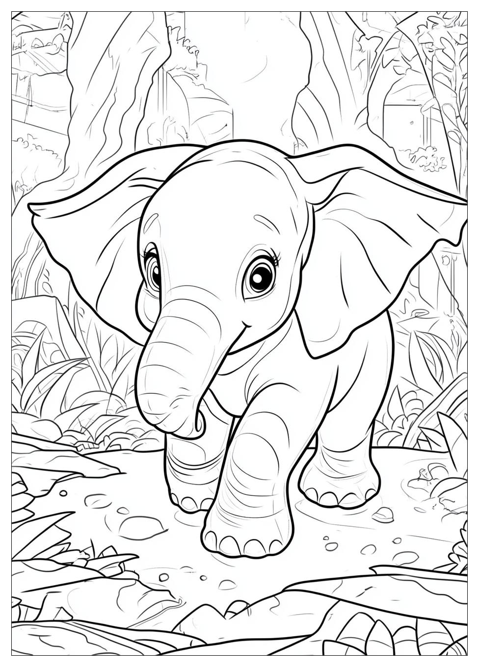 Dumbo Ausmalbilder 13