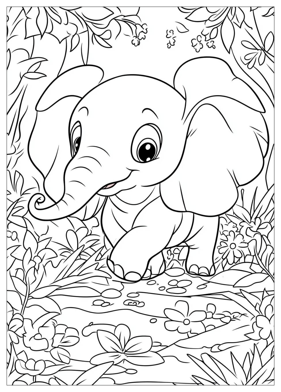 Dumbo Ausmalbilder 14