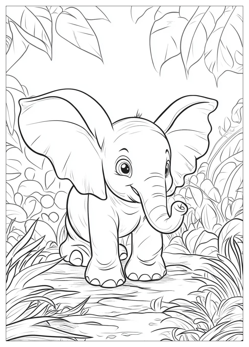Dumbo Ausmalbilder 16