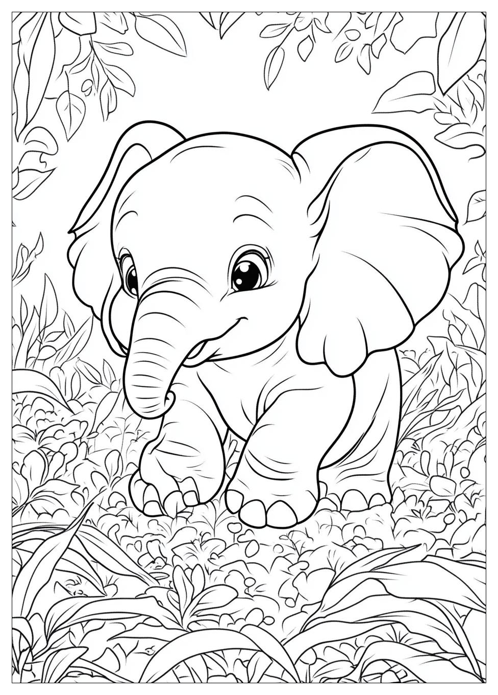 Dumbo Ausmalbilder 18
