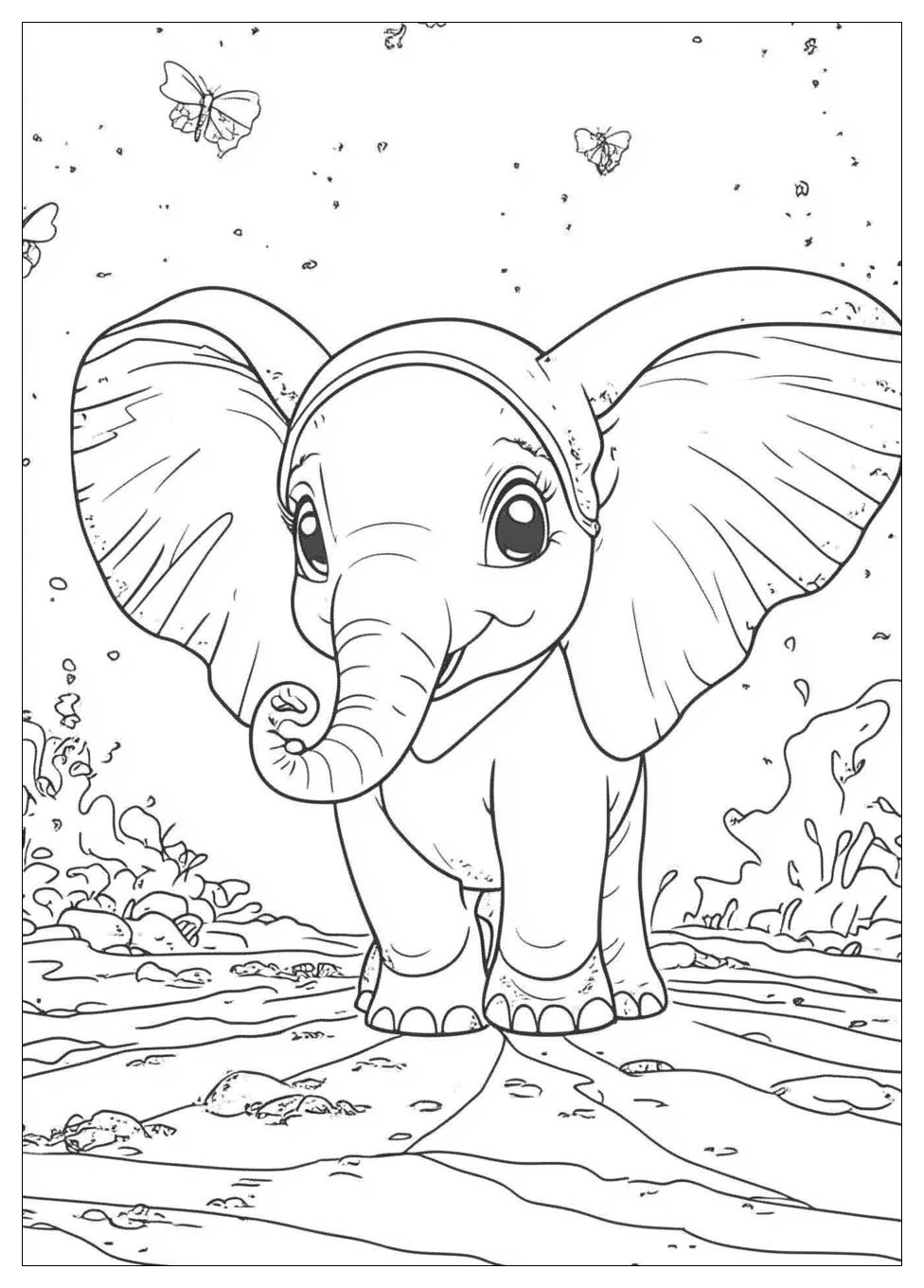 Dumbo Ausmalbilder 21