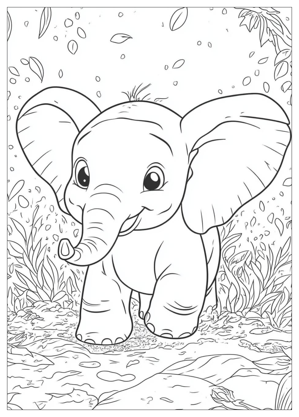Dumbo Ausmalbilder 23