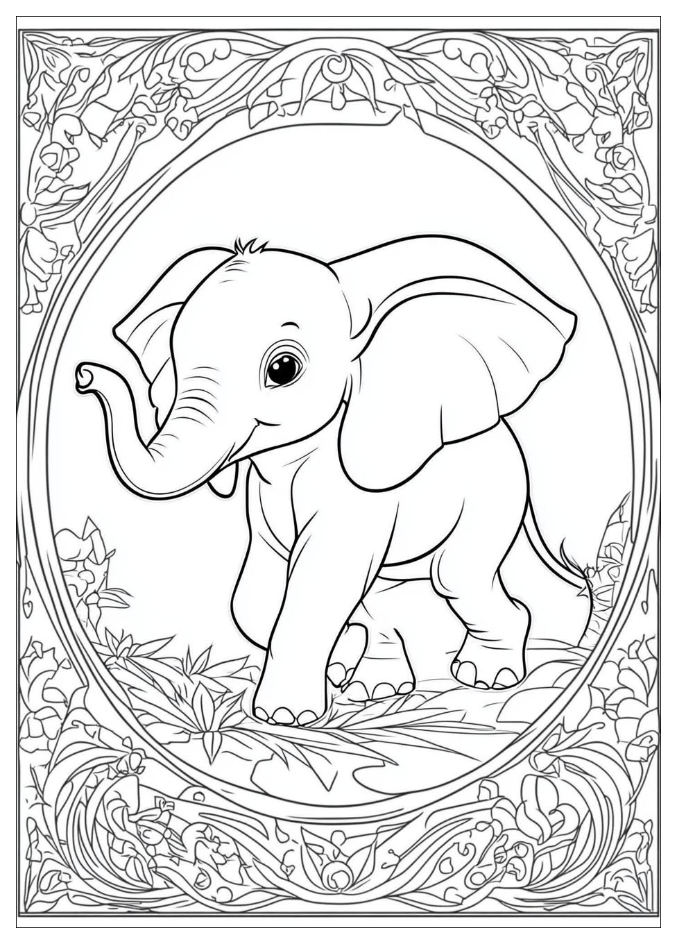 Dumbo Ausmalbilder 4