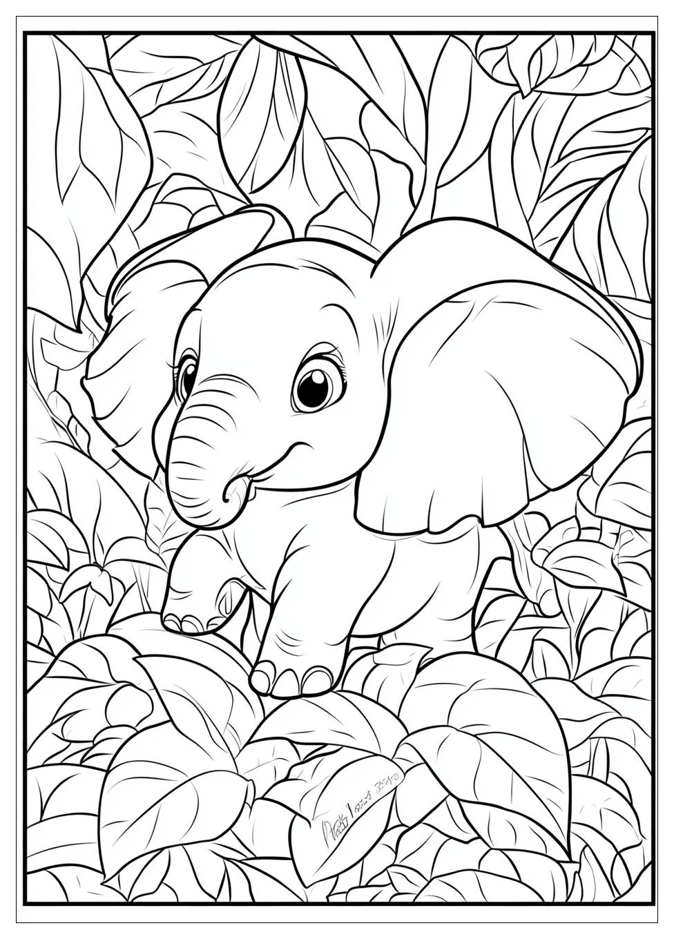 Dumbo Ausmalbilder 6