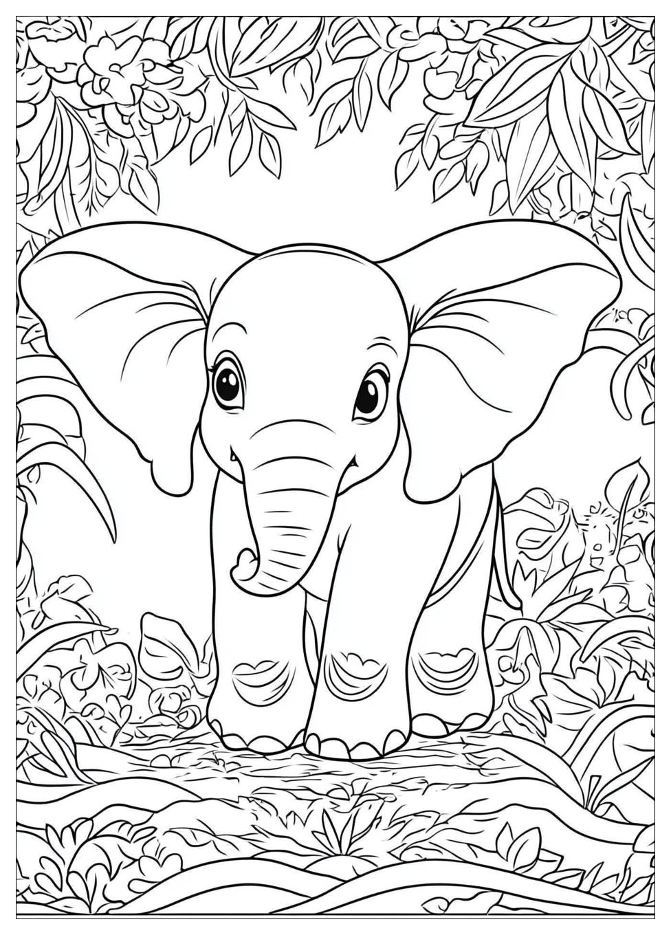 Dumbo Ausmalbilder 9