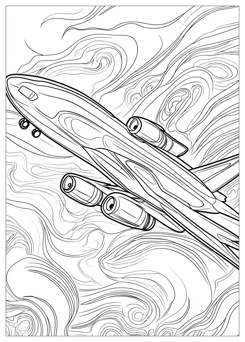 Düsenjet Ausmalbilder 22