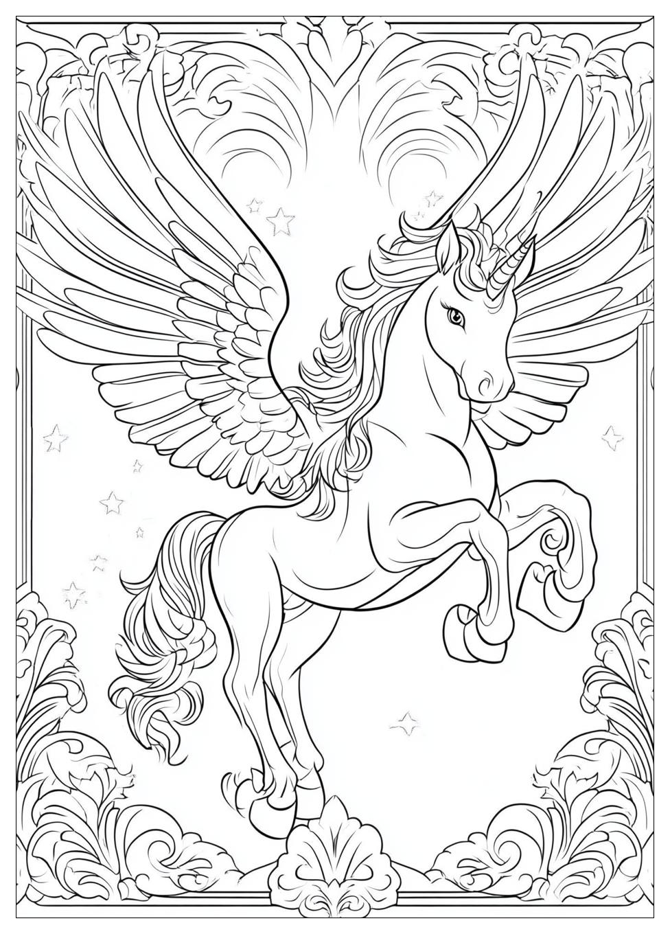 Einhorn Mit Flügeln Ausmalbilder 20