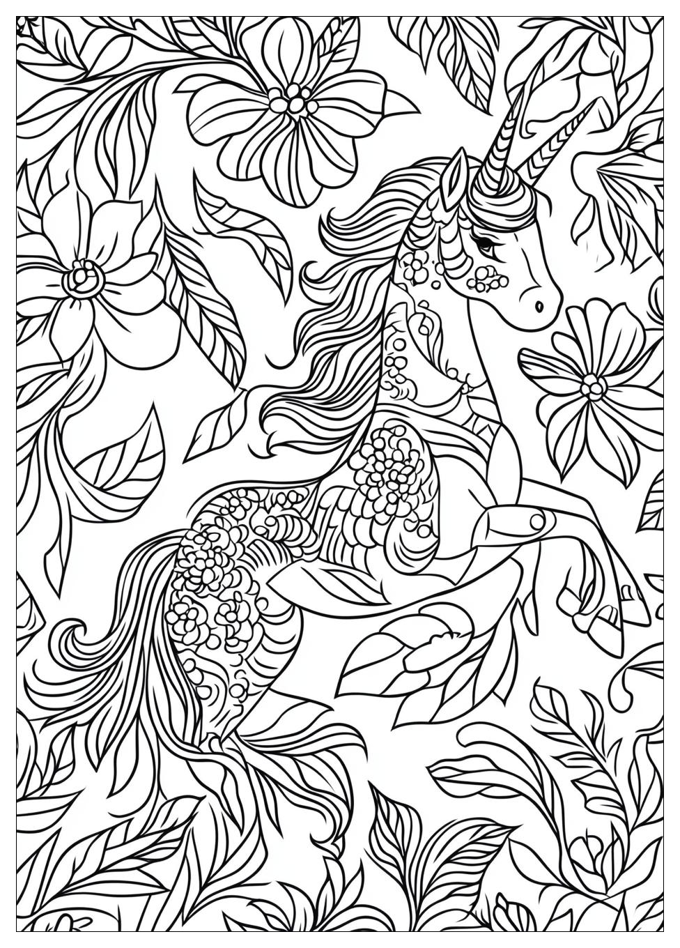 Einhorn Pegasus Ausmalbilder 19