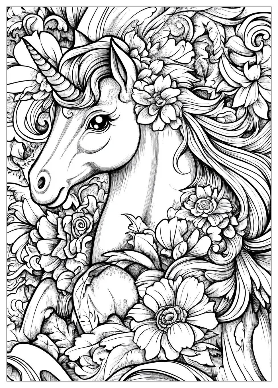 Einhorn Pegasus Ausmalbilder 20