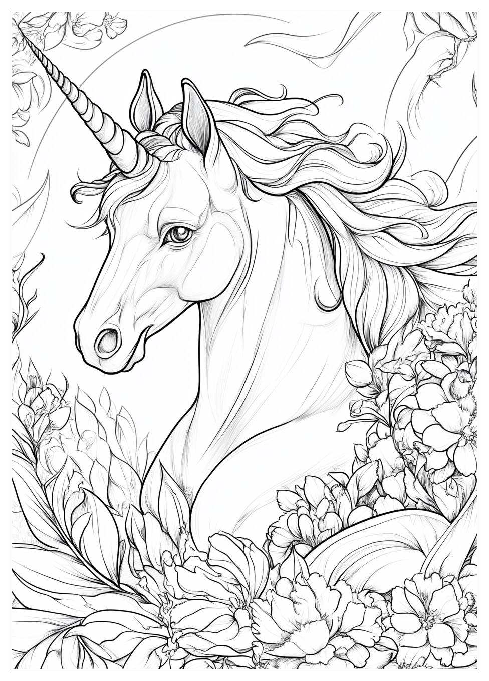 Einhorn Pegasus Ausmalbilder 6