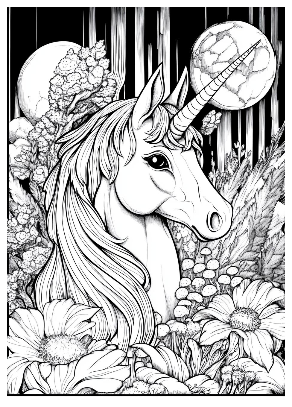Einhorn Regenbogen Ausmalbilder 13