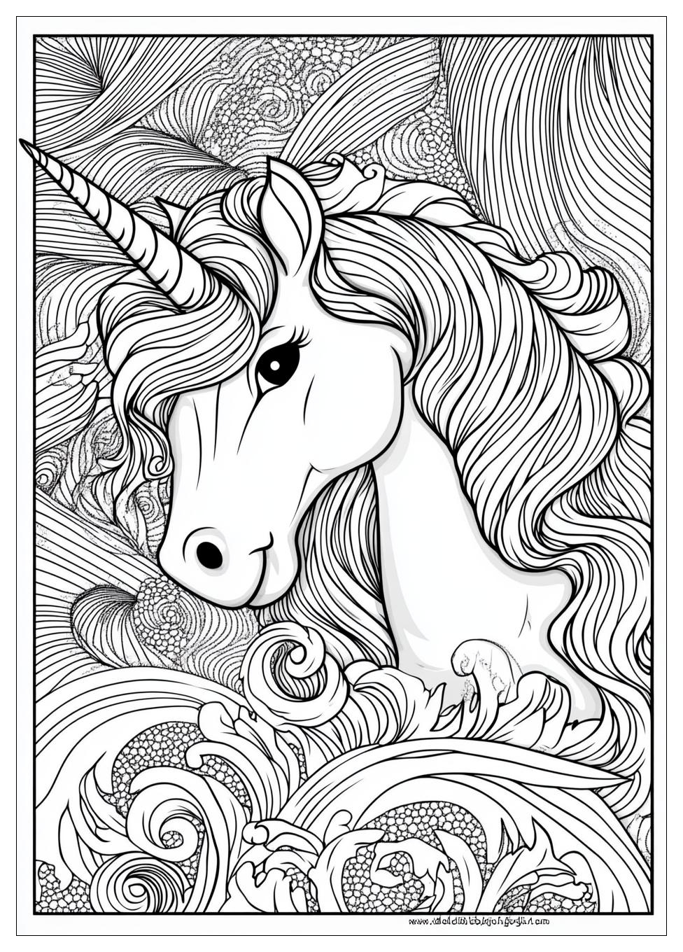 Einhorn Regenbogen Ausmalbilder 20