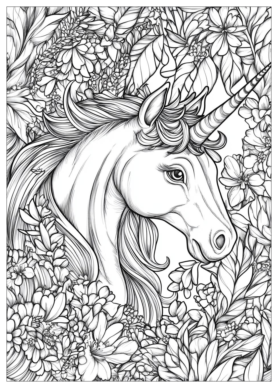 Einhorn Regenbogen Ausmalbilder 24