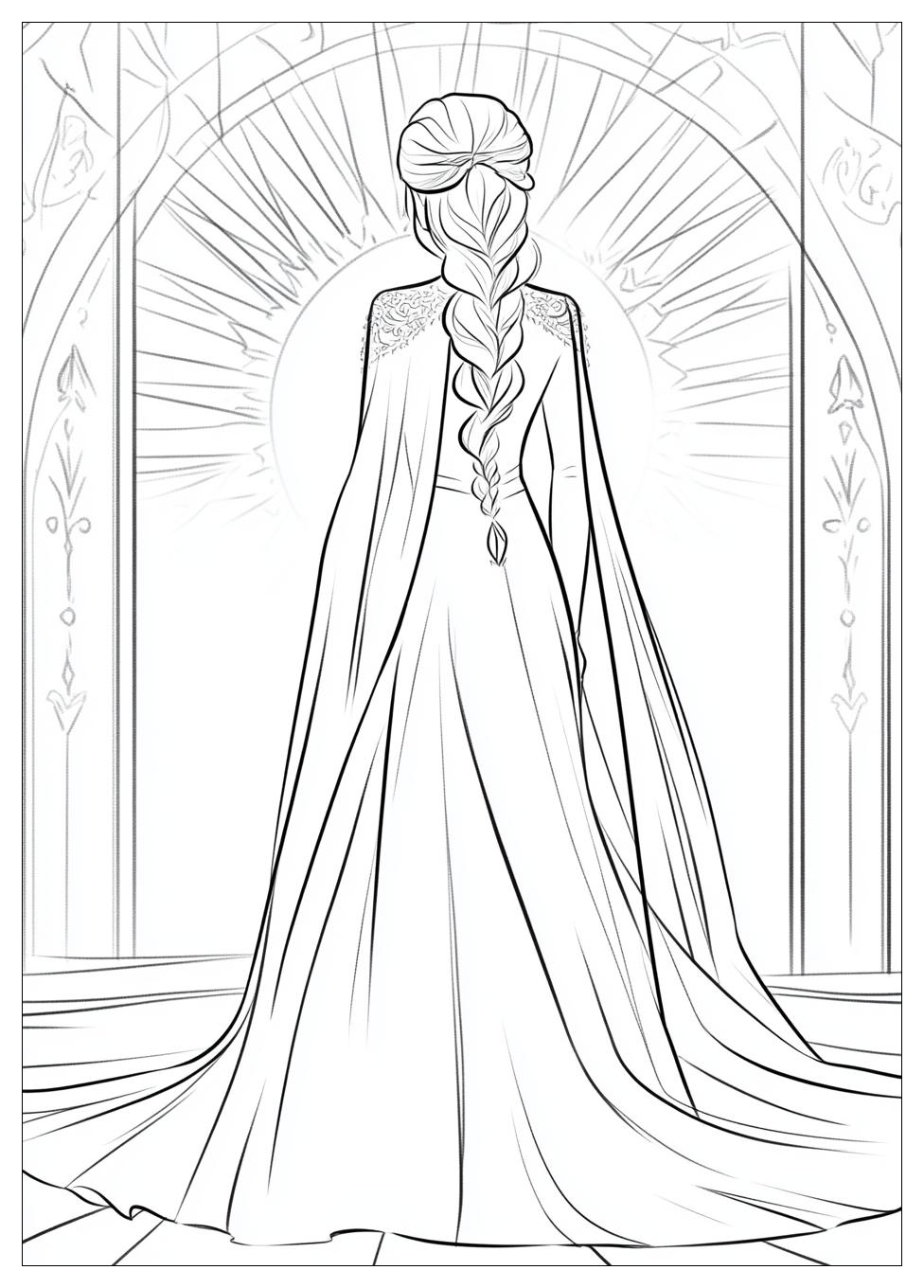 Eiskönigin Elsa Elsa Ausmalbilder 17
