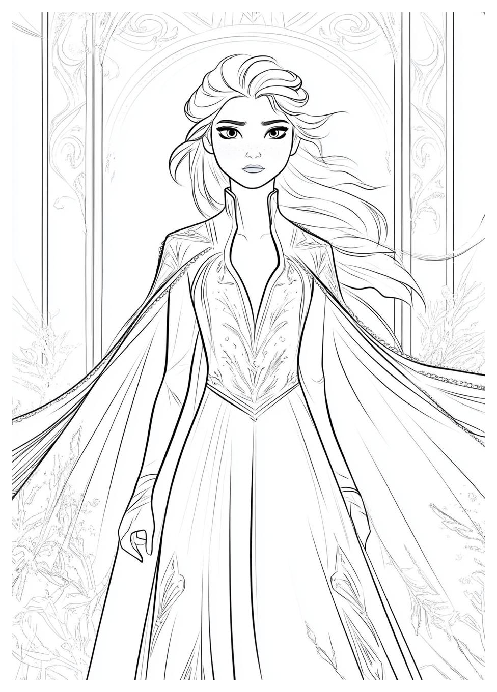 Eiskönigin Elsa Elsa Ausmalbilder 18