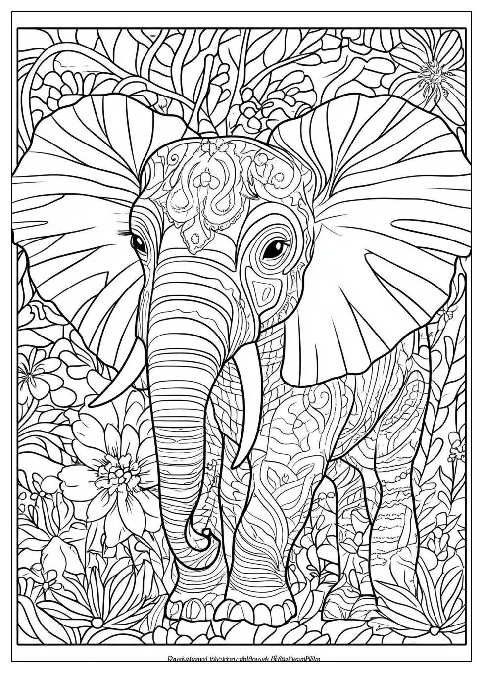 Elefant Ausmalbilder 21