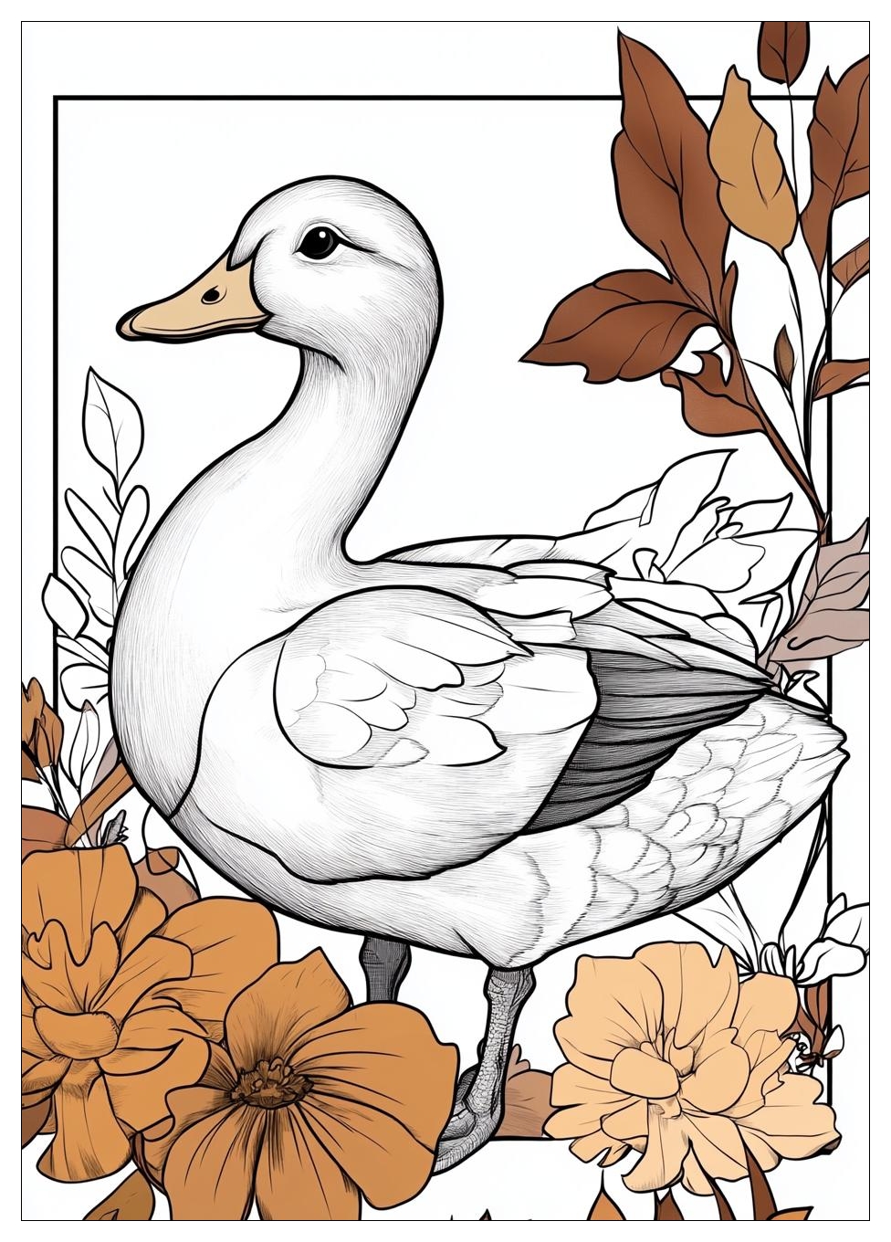Ente Ausmalbilder 12