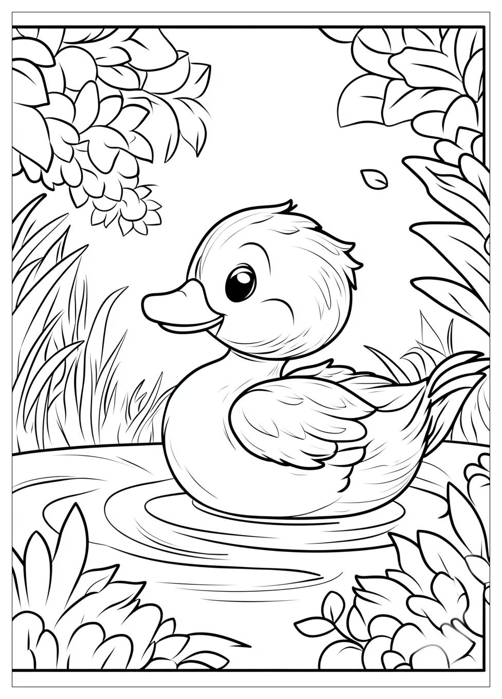 Ente Ausmalbilder 6