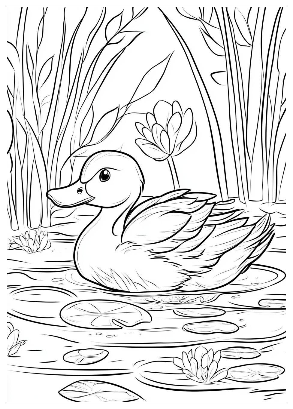 Ente Ausmalbilder 7