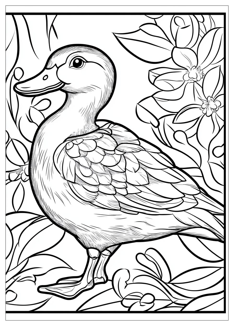 Ente Ausmalbilder 9