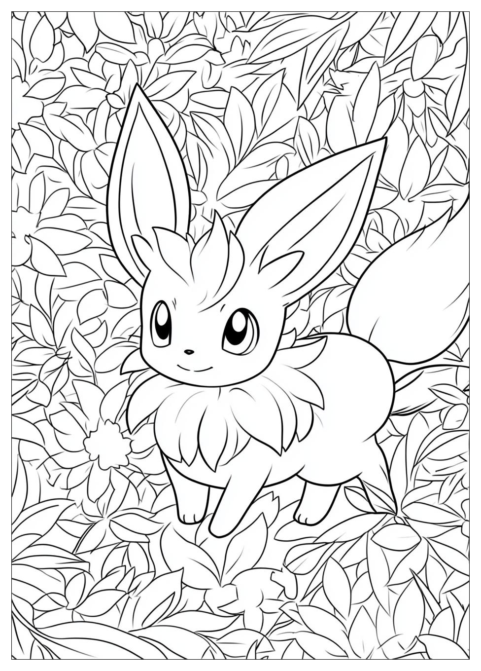 Evoli Pokemon Ausmalbilder 10