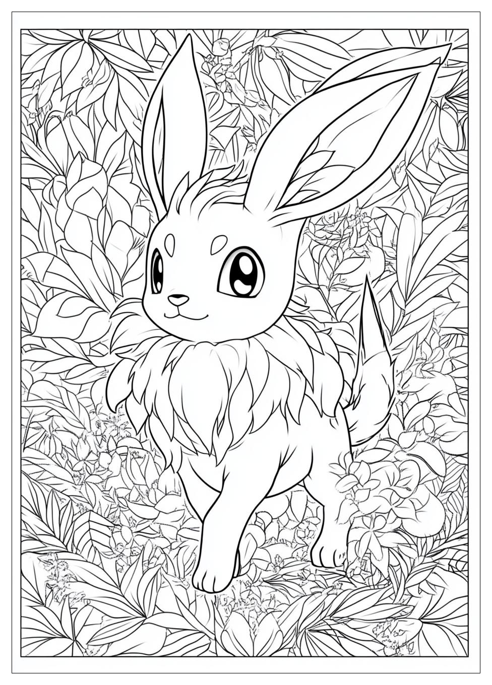 Evoli Pokemon Ausmalbilder 11