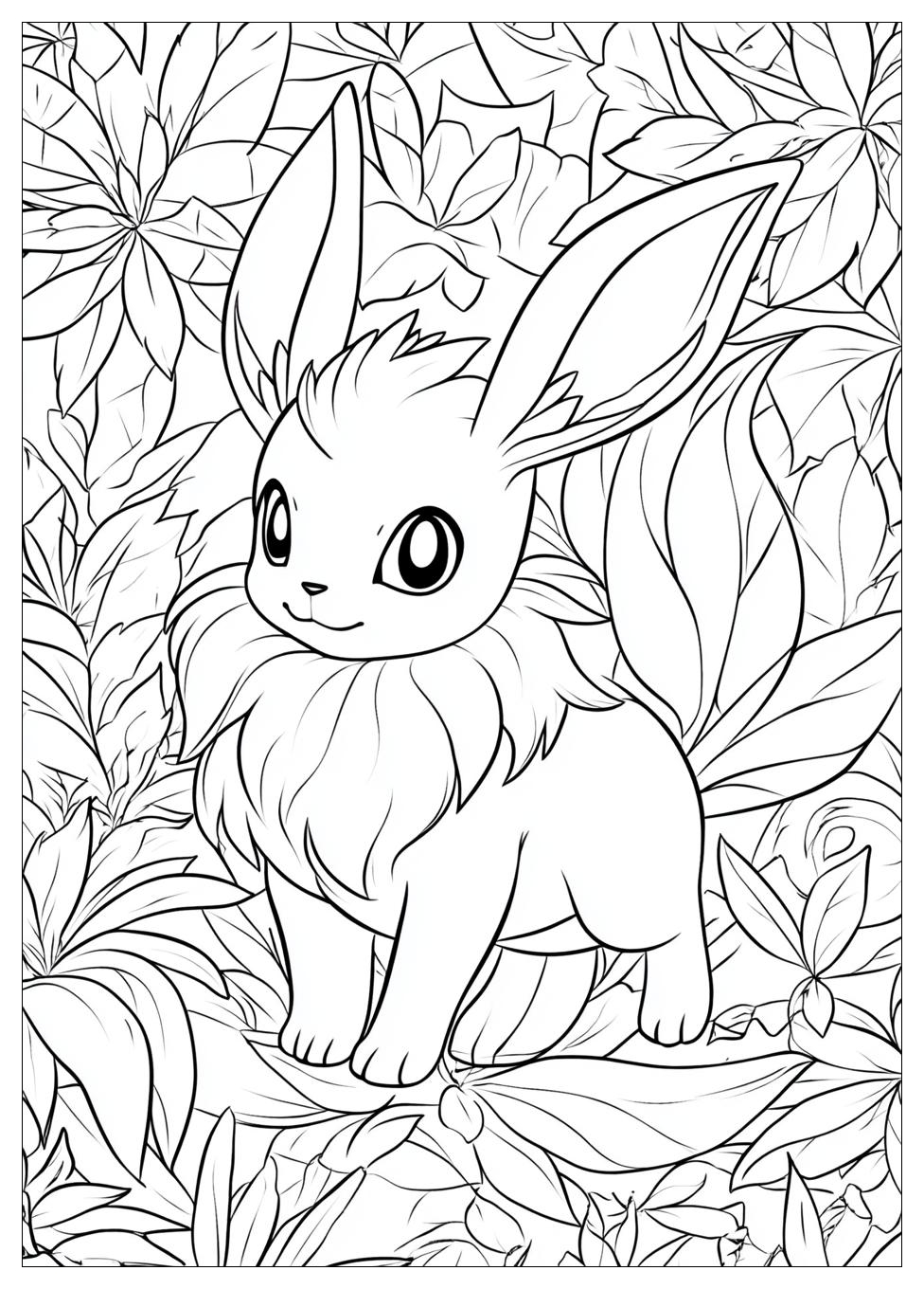 Evoli Pokemon Ausmalbilder 13