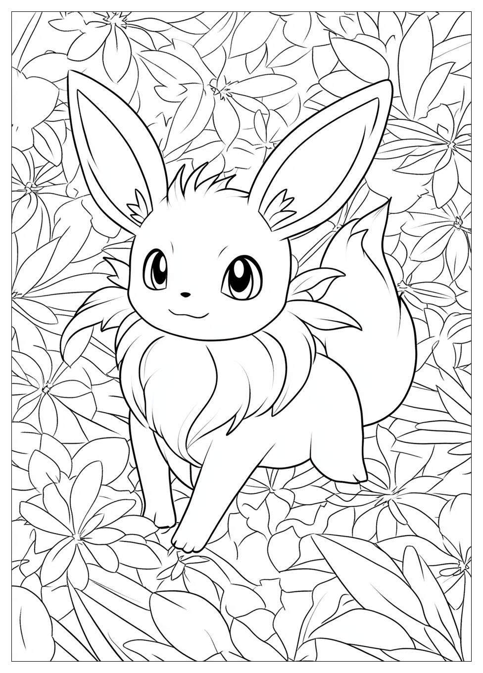 Evoli Pokemon Ausmalbilder 14