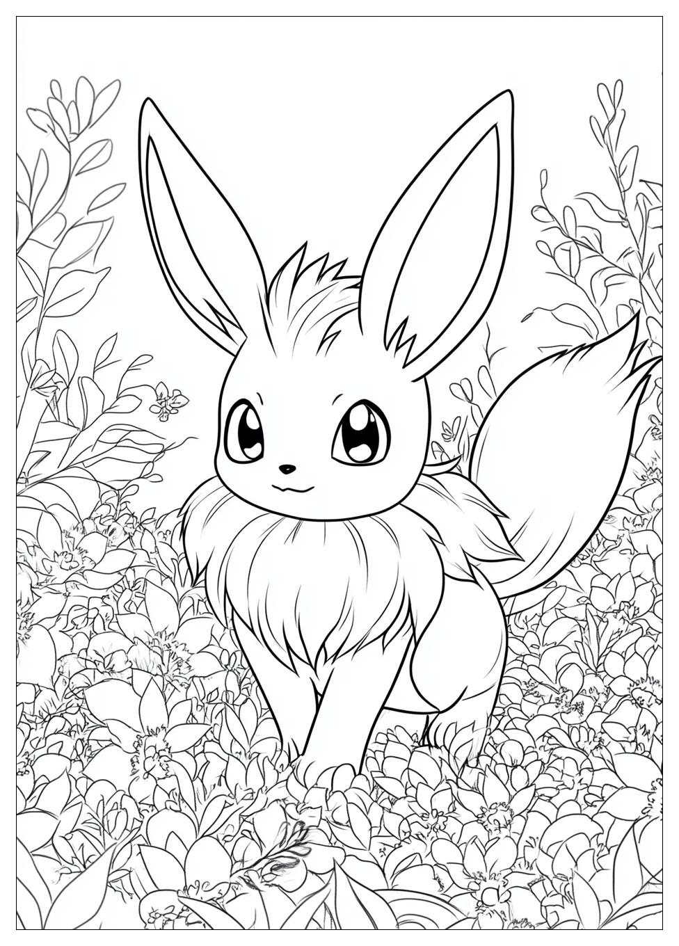 Evoli Pokemon Ausmalbilder 15