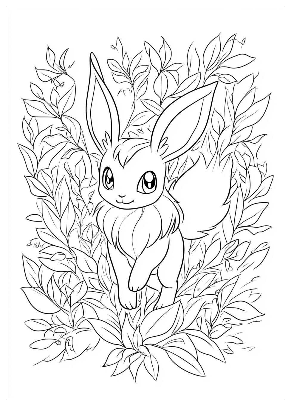 Evoli Pokemon Ausmalbilder 17