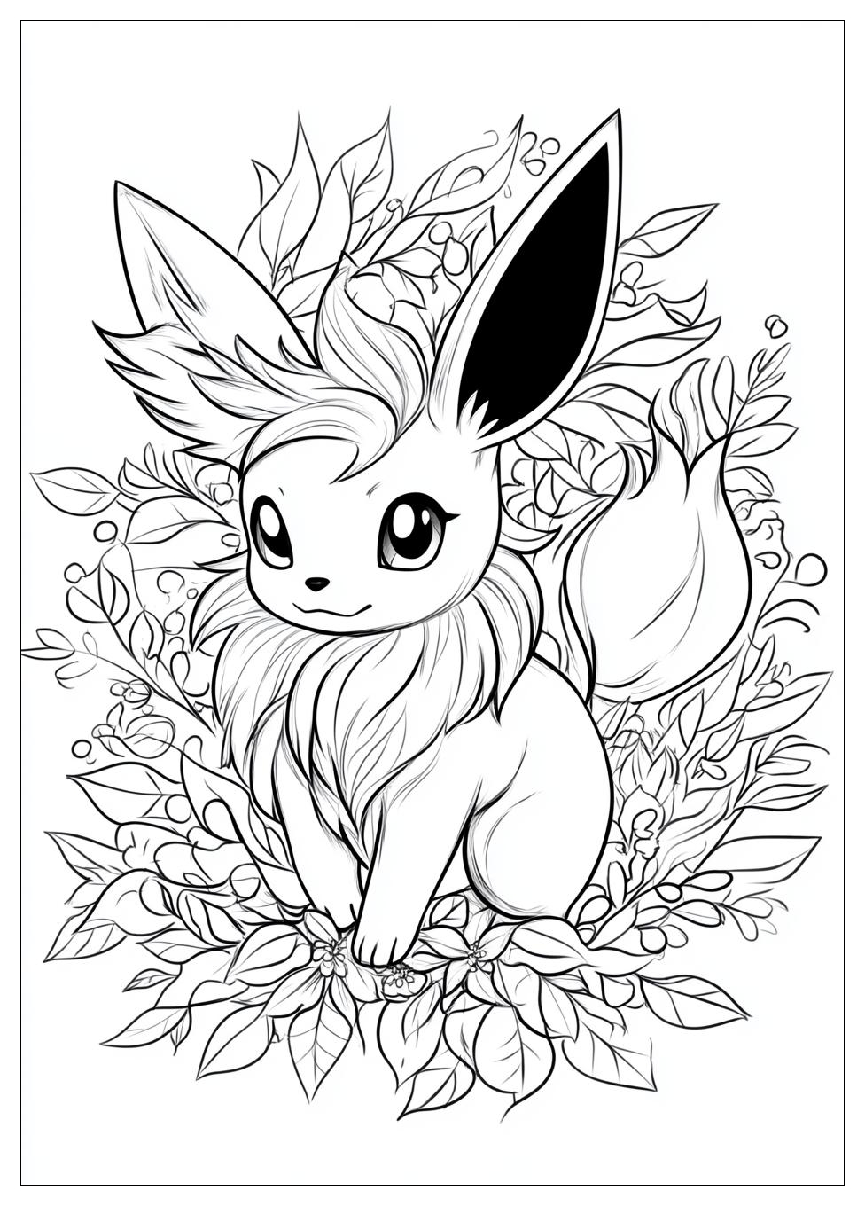 Evoli Pokemon Ausmalbilder 18
