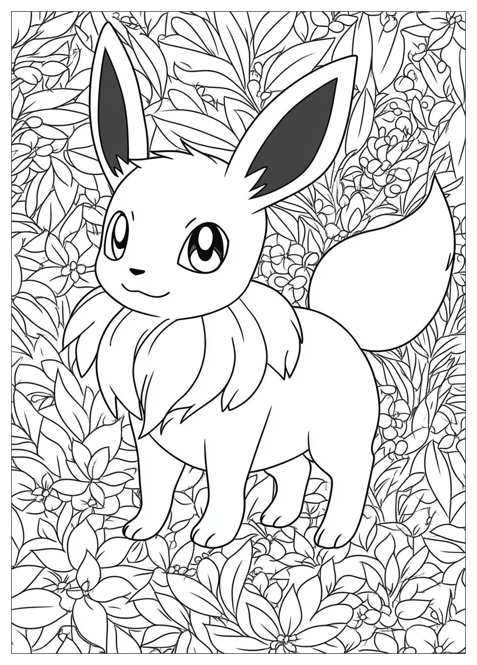 Evoli Pokemon Ausmalbilder 19