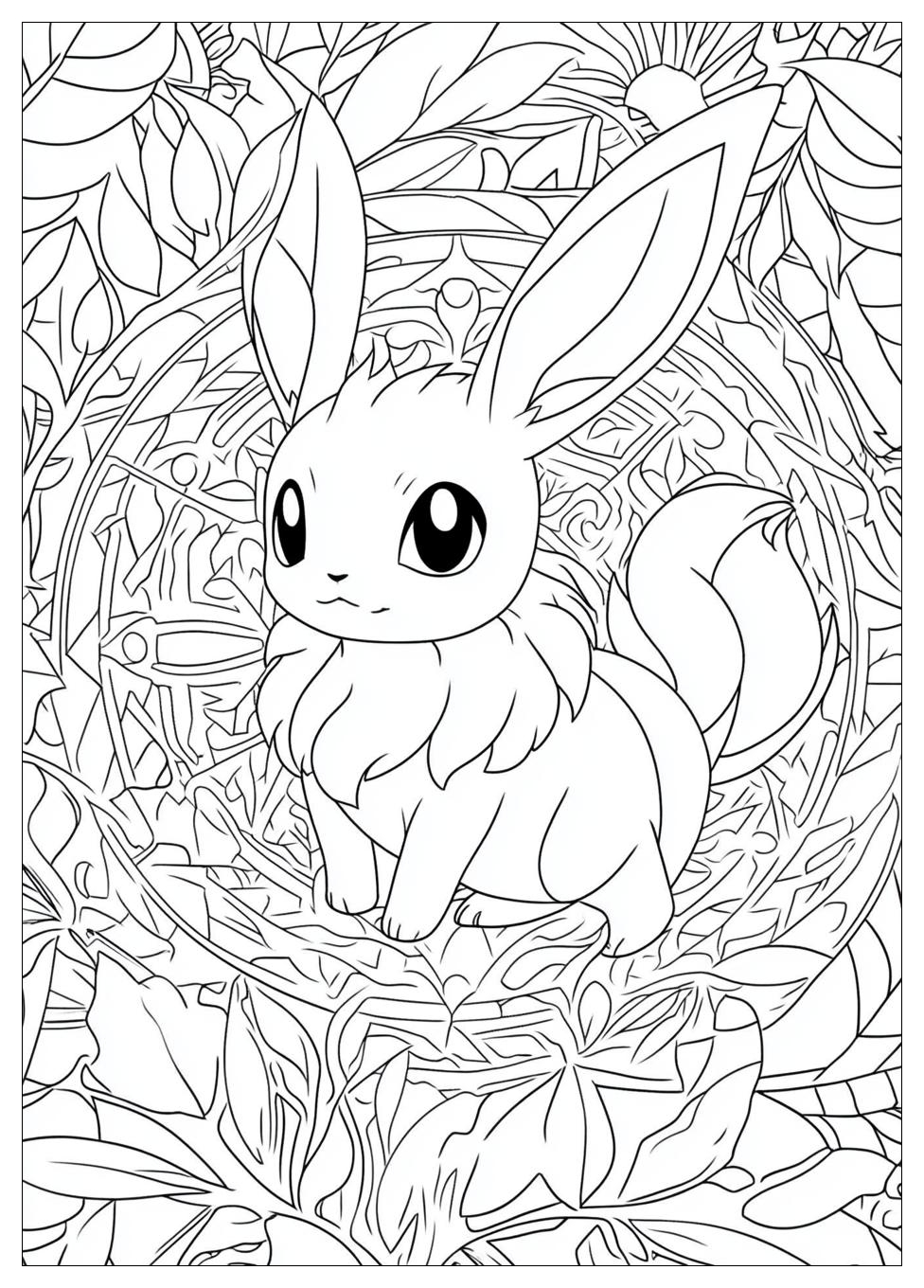 Evoli Pokemon Ausmalbilder 2