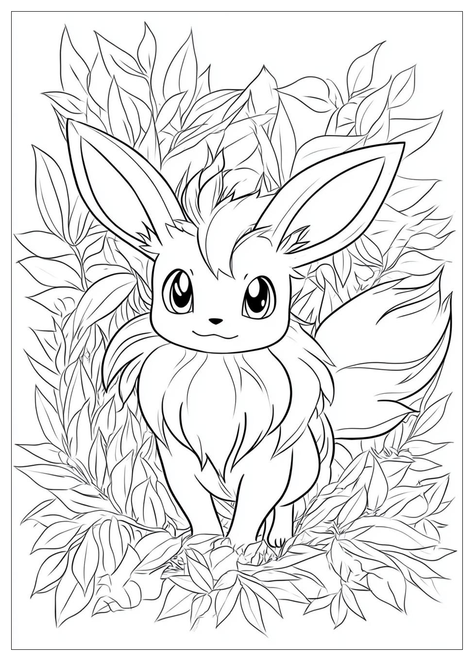 Evoli Pokemon Ausmalbilder 20