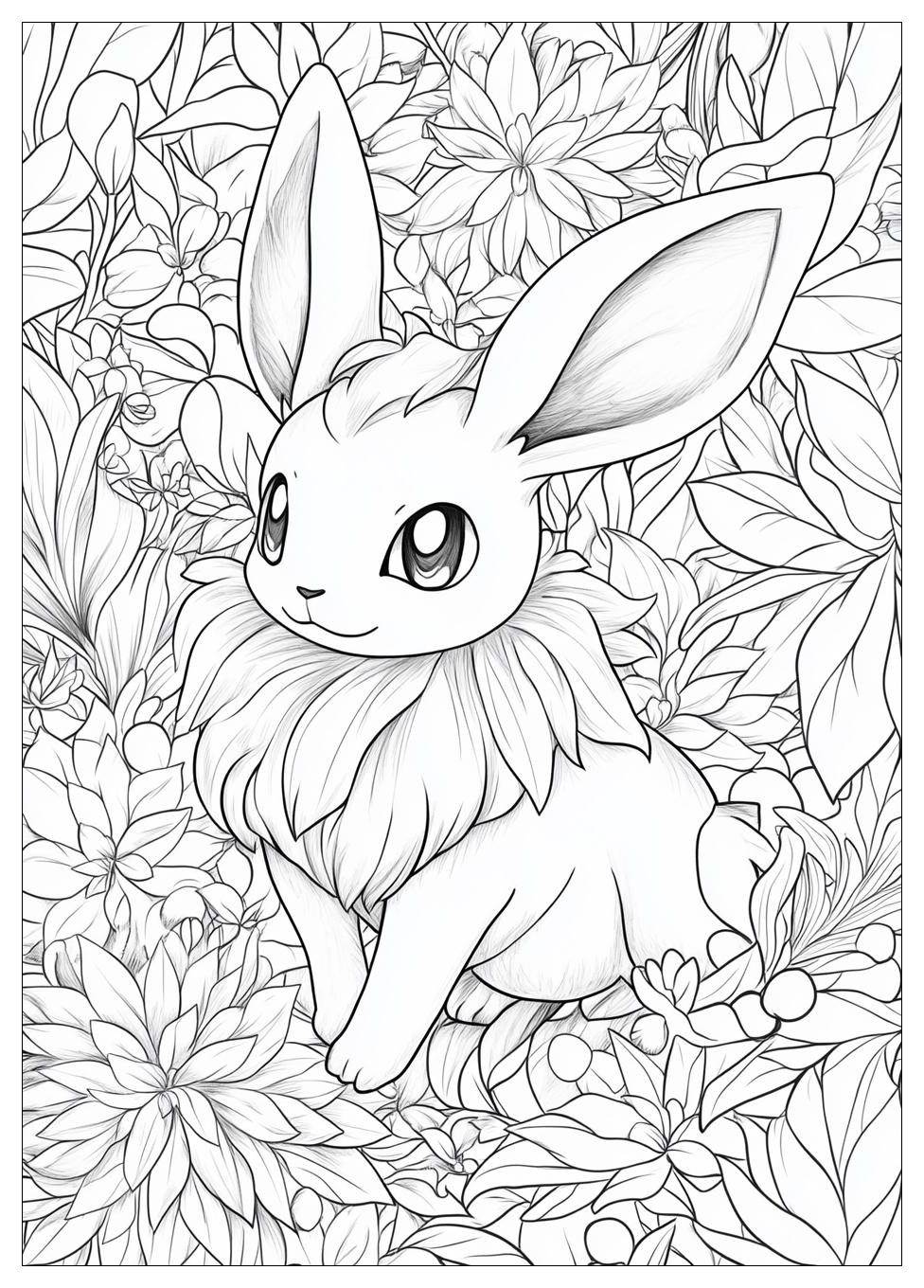 Evoli Pokemon Ausmalbilder 24