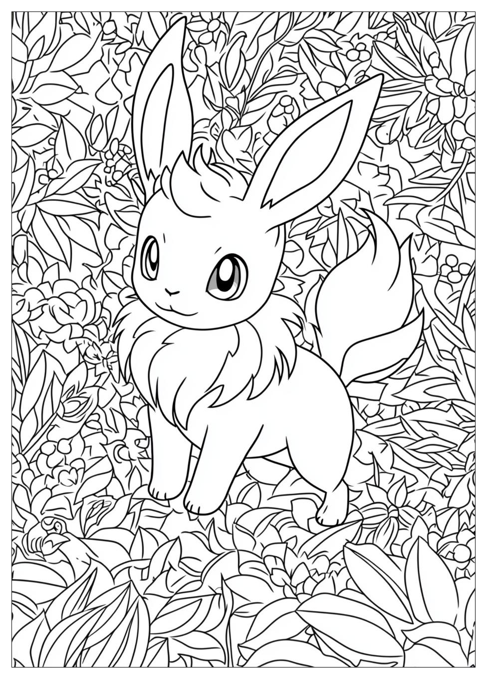 Evoli Pokemon Ausmalbilder 3