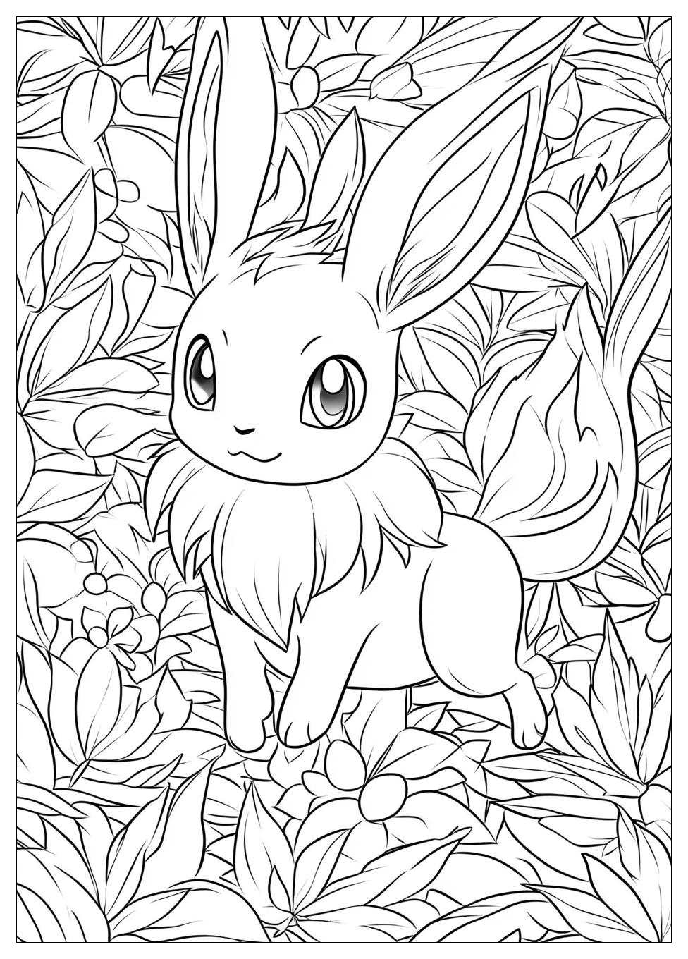 Evoli Pokemon Ausmalbilder 4