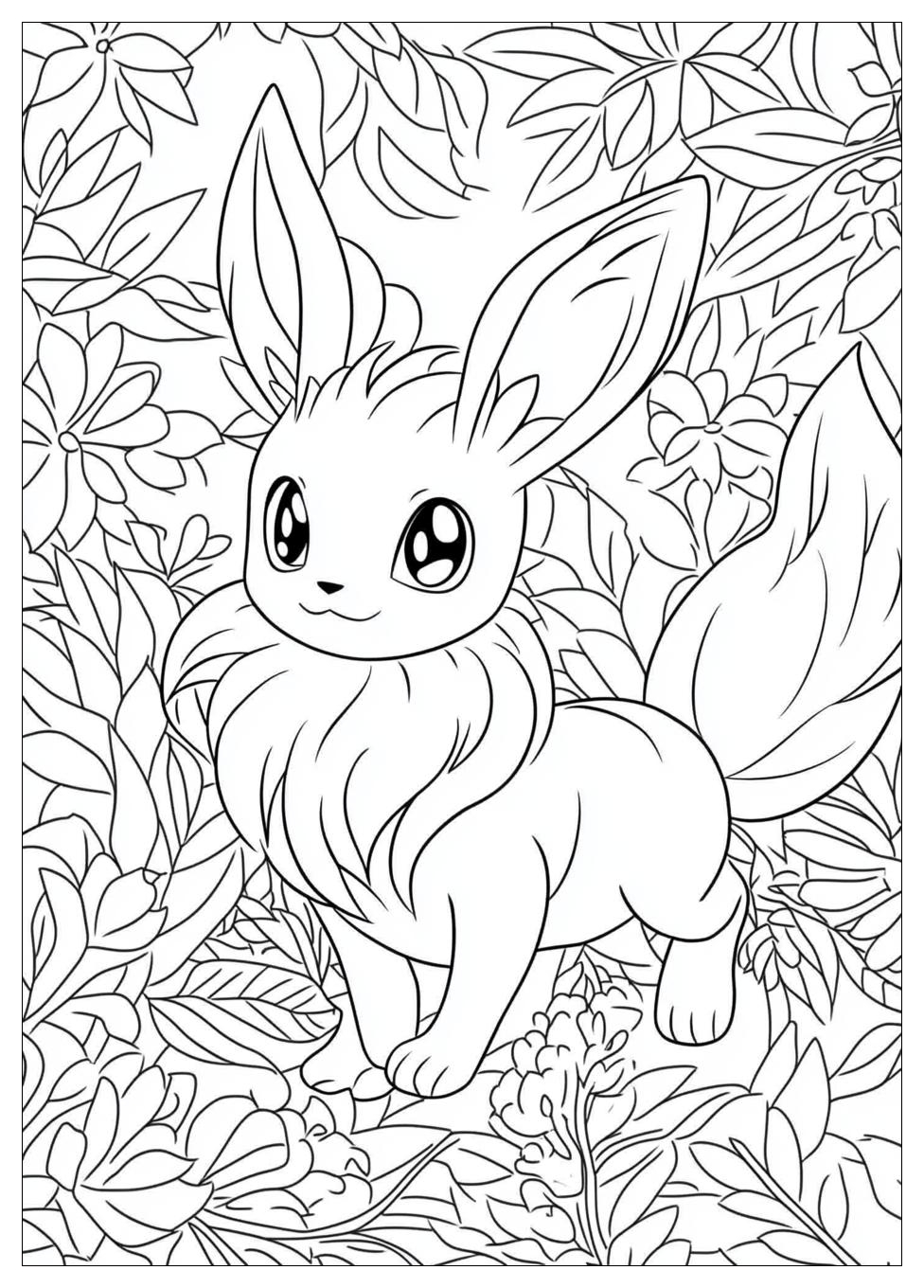 Evoli Pokemon Ausmalbilder 5