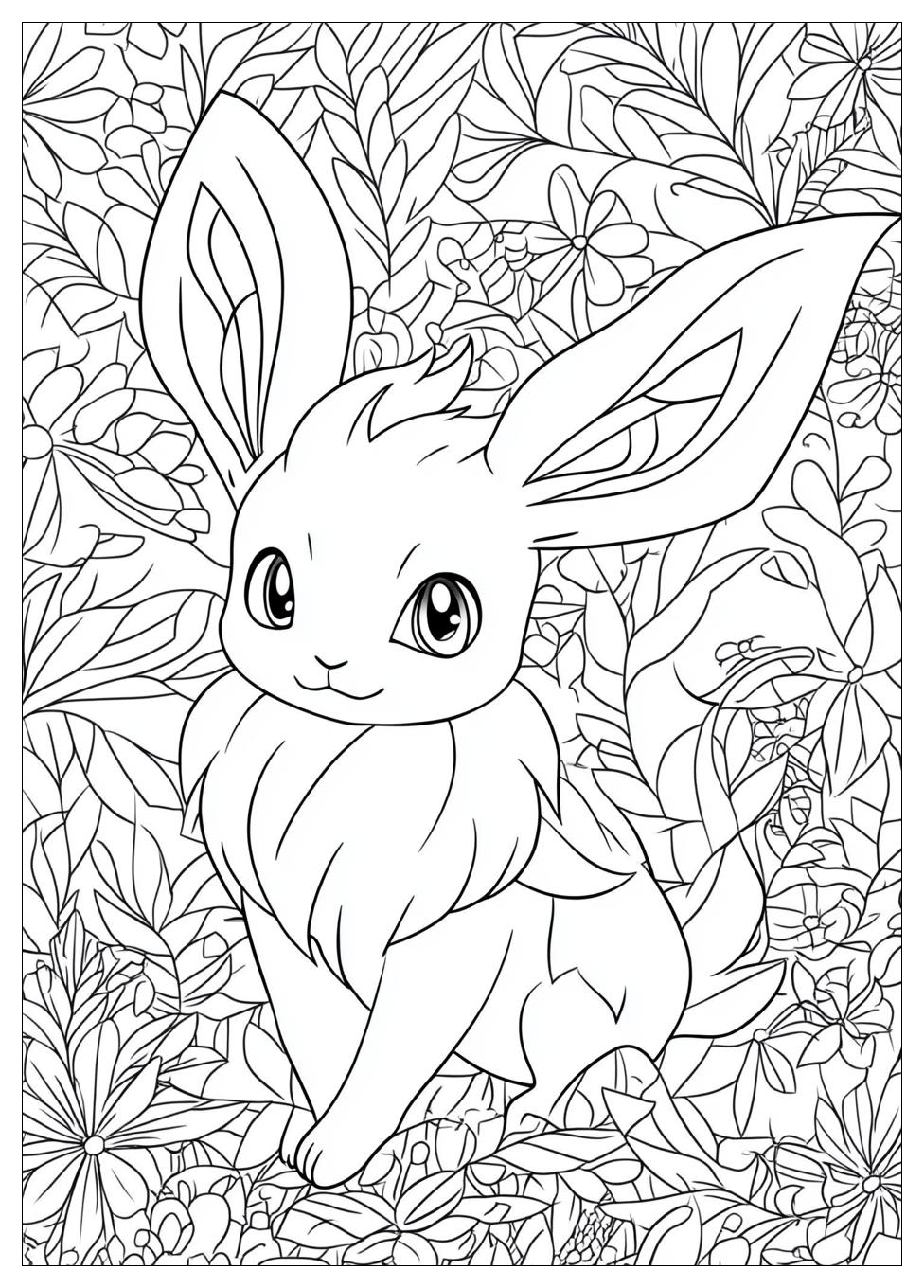 Evoli Pokemon Ausmalbilder 6